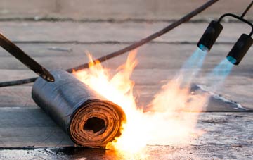 Knotty Corner asphalt flat roofing repairs